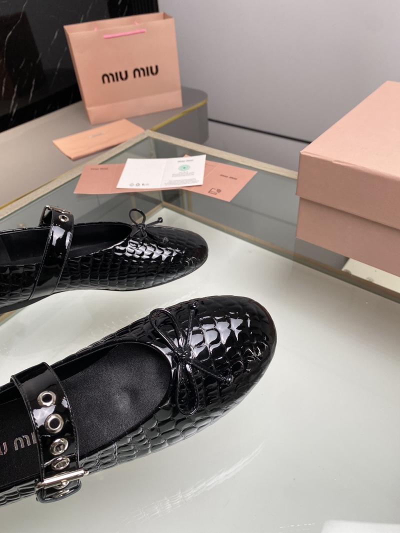 Miu Miu flat shoes